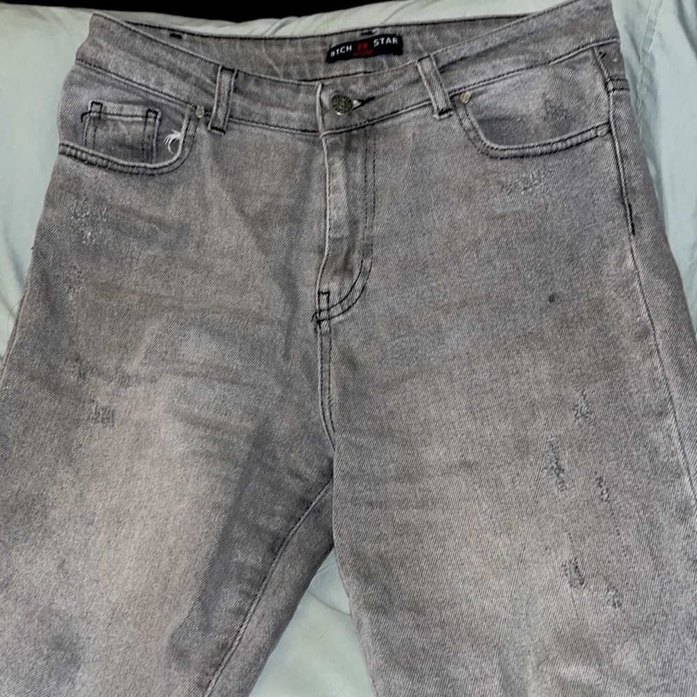 Grey Jean high with good quality